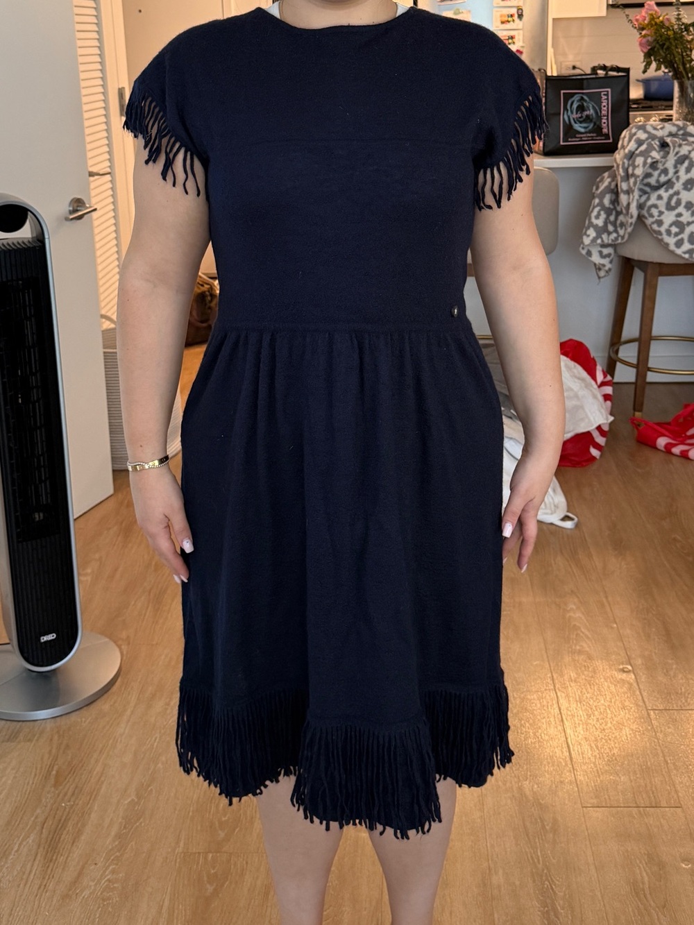 Vintage Chanel Fringe Dress